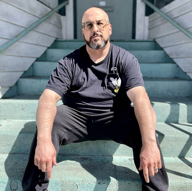 Jody Bardacke spent time in transitional housing and rehab programs for addiction. He’s now the housing program manager at Weld Seattle. (Photo by Mark Hoy)