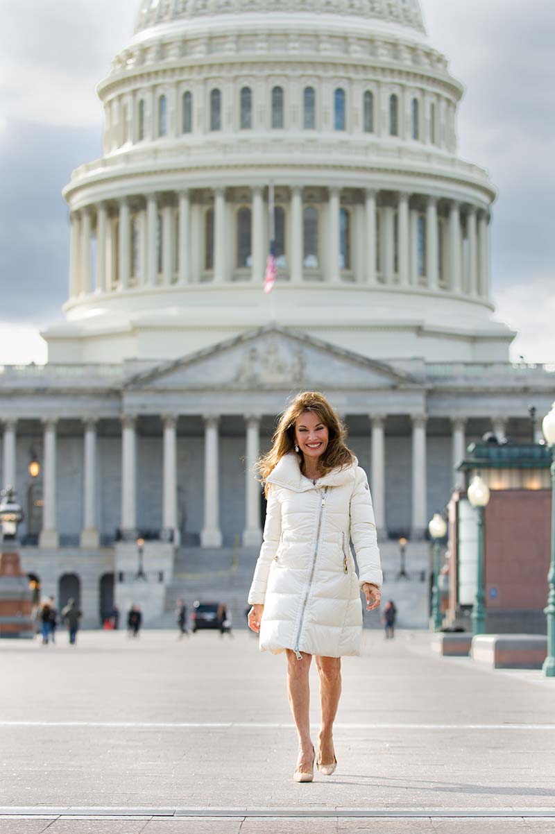 Susan Lucci on Capitol Hill in 2019. (Photo courtesy of Greenhouse Photography)