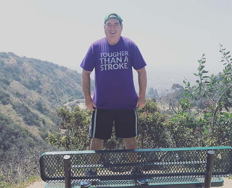 Michael Shutt on a hike in 2016. (Photo by Brandon Carrette)