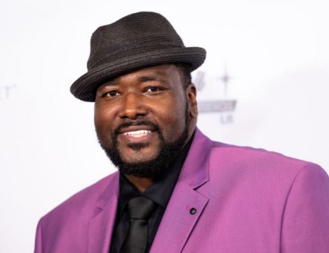 Actor Quinton Aaron attends an awards ceremony in Los Angeles on June 18, 2022. (Amanda Edwards/Getty Images Entertainment)