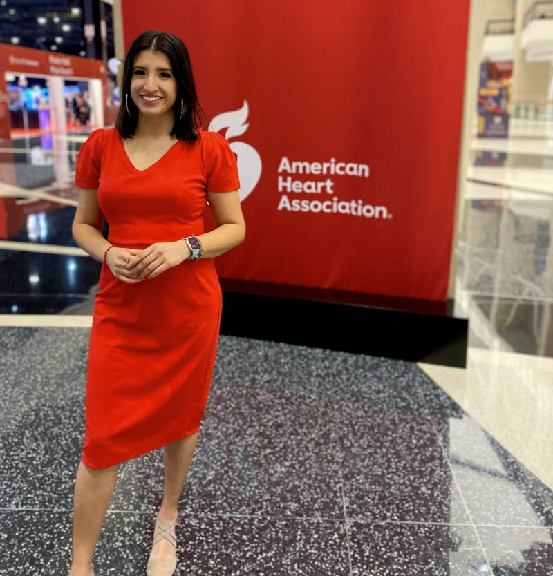 Melissa Rodríguez Mendoza at the American Heart Association's Scientific Sessions conference in 2022. (Photo courtesy of Melissa Rodríguez Mendoza)