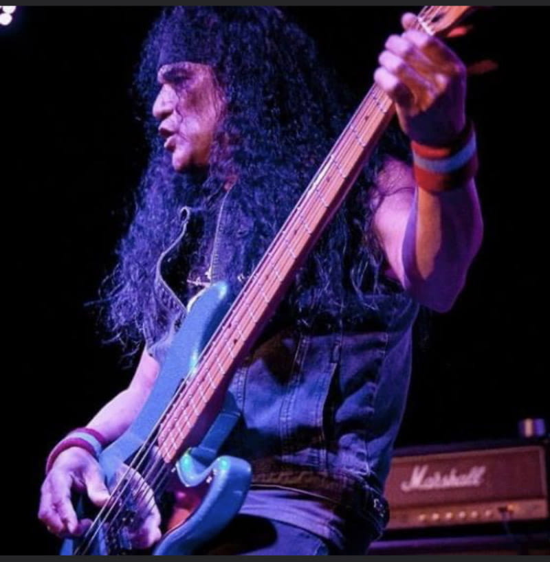 Sal Italiano has toured the world with heavy metal bands including Cities and Anvil. (Photo courtesy of the Italiano family)