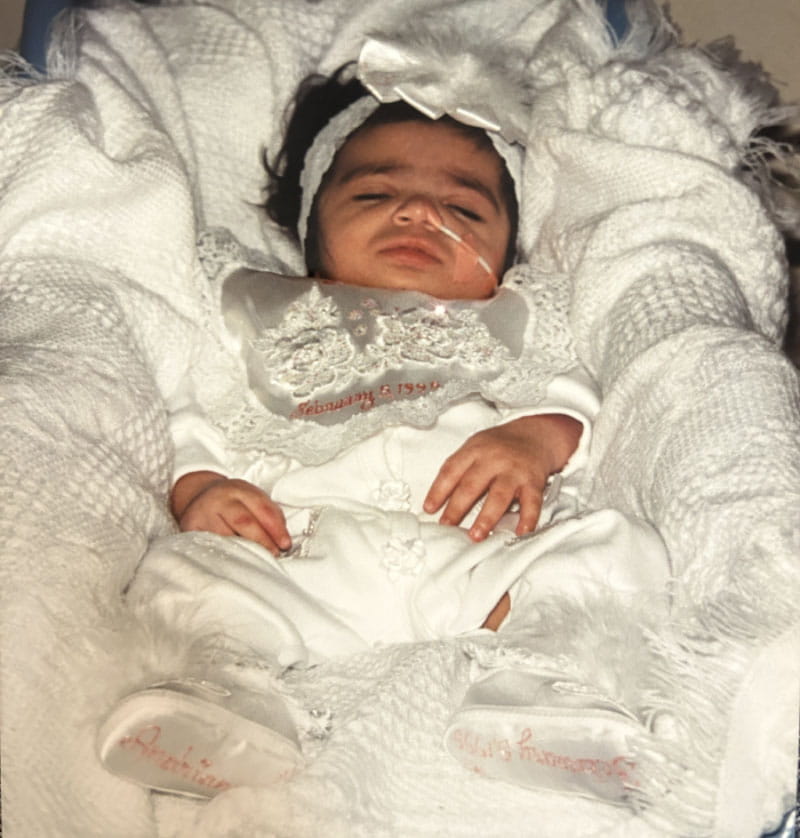 Andrianna Acosta was 7 months old when she had heart surgery. (Photo courtesy of Andrianna Acosta)